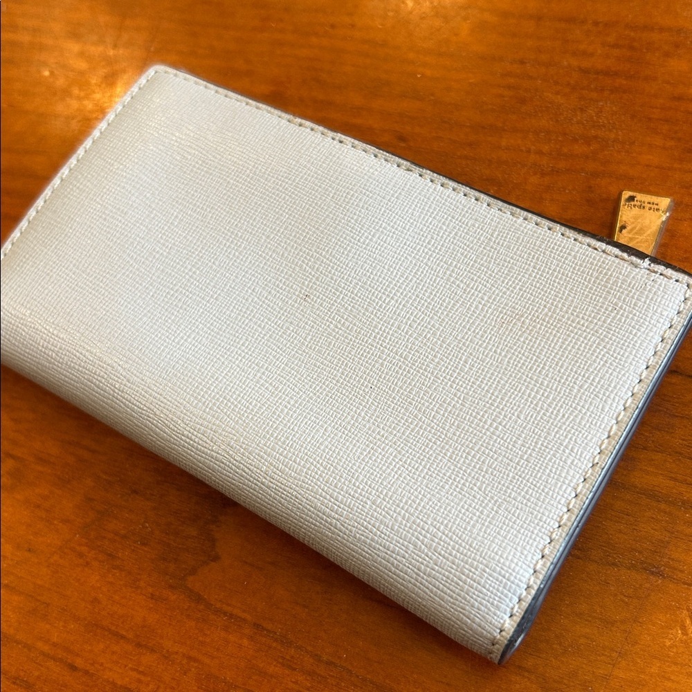 Kate Spade Light Blue Compact Wallet - Picture 3 of 6